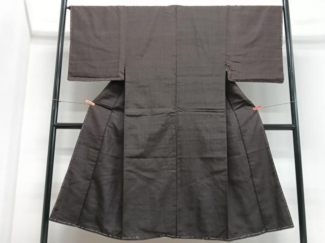 平和屋着物■男性 紬 縞 正絹 逸品 未使用 CABJ8240xe