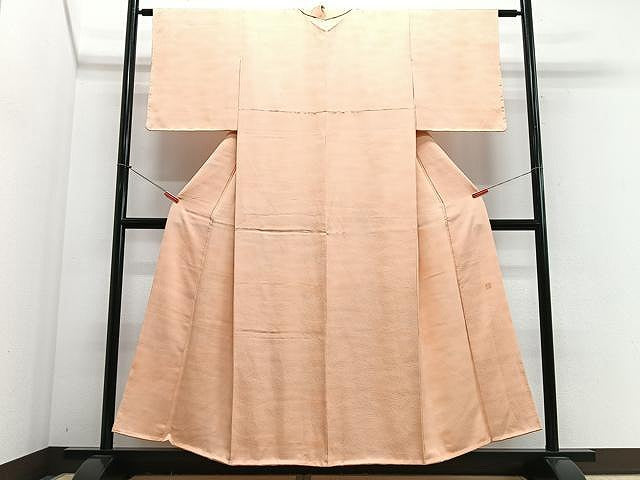 平和屋着物■上質な小紋 作家物 霞文 正絹 逸品 未使用 CABJ8263xe