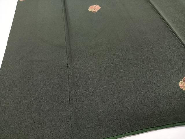 平和屋着物■上質な小紋 舞花文 正絹 逸品 CABJ8266xe