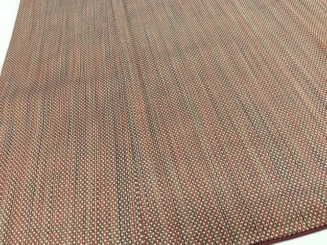 平和屋着物■上質なお召 絣文様 正絹 逸品 CABJ8273xe