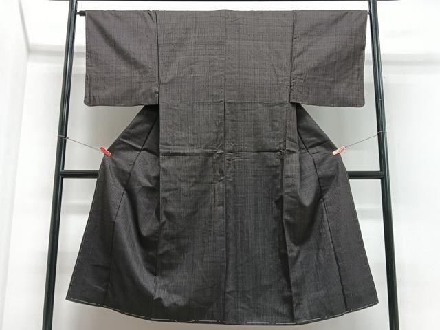 平和屋着物■男性 紬 絣文様 正絹 逸品 CABJ8339xe