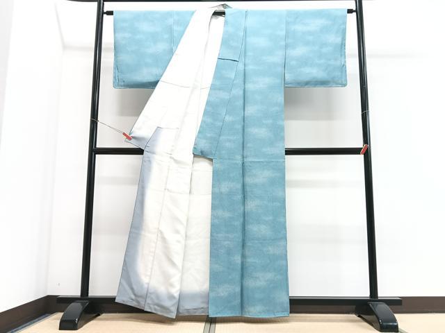 平和屋着物■上質な小紋 霞文 正絹 逸品 CABJ8354xe