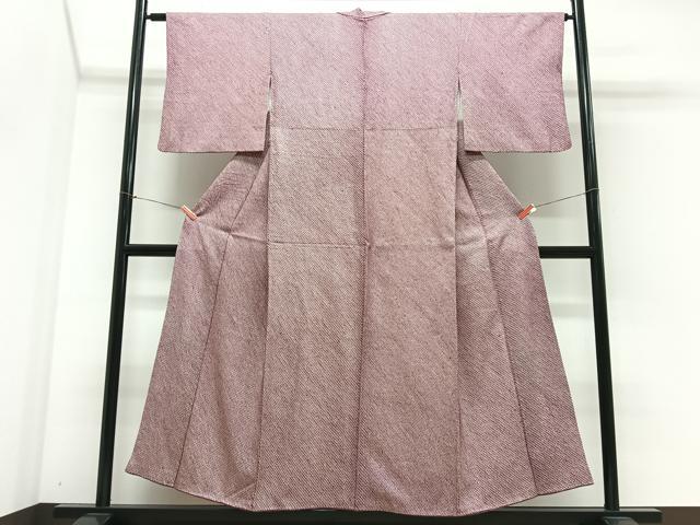 平和屋着物■大変加工の良い総絞り小紋 正絹 逸品 CABJ8374xe