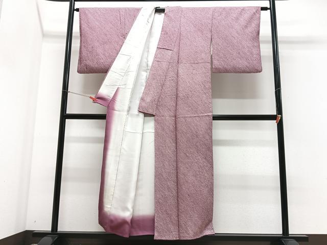 平和屋着物■大変加工の良い総絞り小紋 正絹 逸品 CABJ8374xe