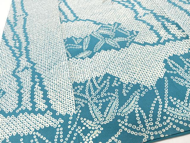 平和屋着物■訪問着 駒刺繍 笹竹文 正絹 逸品 CABJ8393xe