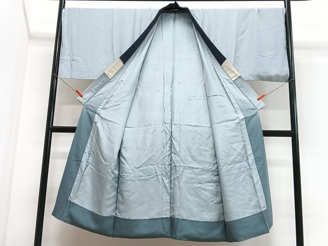 平和屋着物■男性 長襦袢 袷 城 暈し染め 正絹 逸品 CABJ8396xe