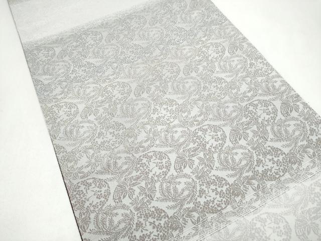 平和屋着物●両面 全通柄袋帯 松竹梅丸文 正絹 逸品 CABJ8458hy