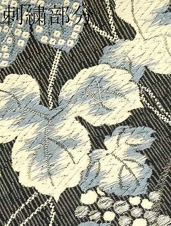 平和屋着物●六通柄袋帯 唐織 葡萄蔦の葉文 正絹 逸品 CABJ8469hy