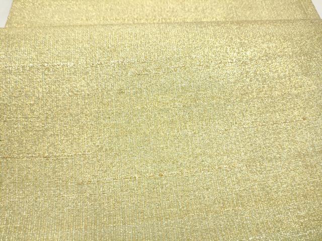 平和屋着物●桝屋高尾 ねん金綴錦 全通柄袋帯 段霞文 金糸 正絹 逸品 CABJ8585hy