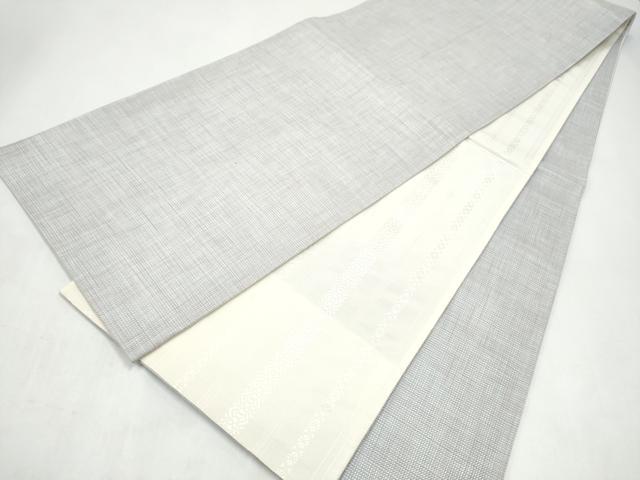 平和屋着物●本場筑前博多織 両面 全通柄 京袋帯 霞文 献上 正絹 逸品 CABJ8701hy