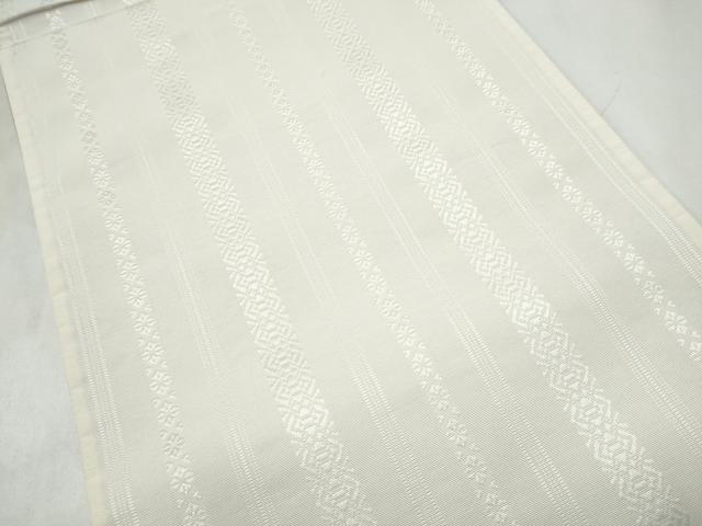 平和屋着物●本場筑前博多織 両面 全通柄 京袋帯 霞文 献上 正絹 逸品 CABJ8701hy