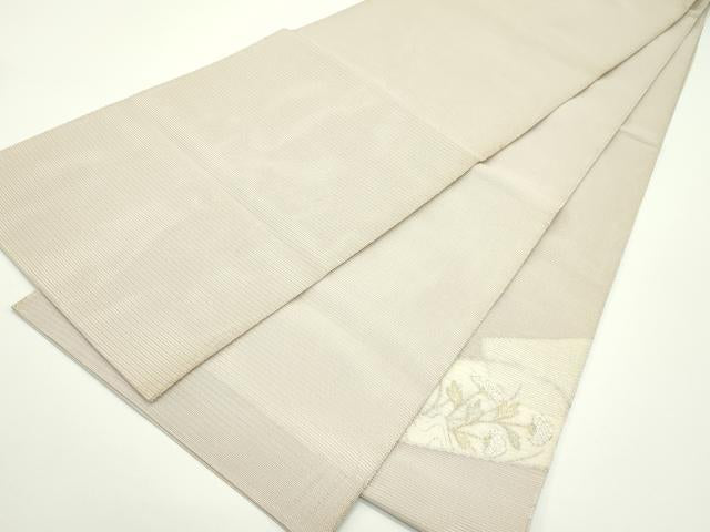 平和屋着物*夏物 太鼓柄袋帯 女郎花 金銀糸 正絹 逸品 CABJ8815rv