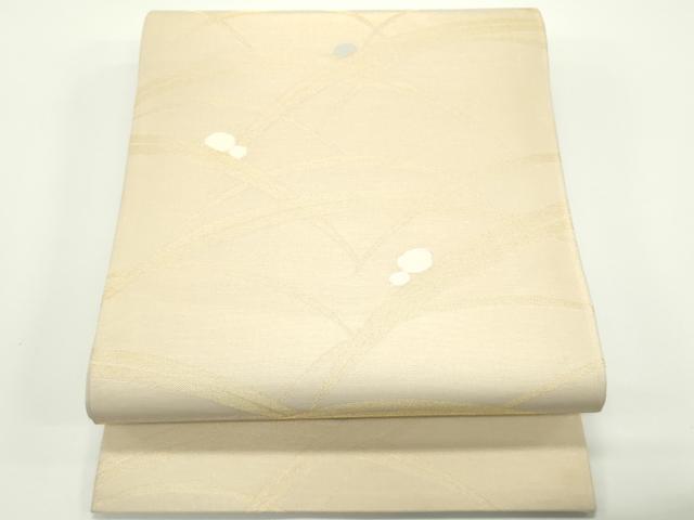 平和屋着物*夏物 六通柄袋帯 露芝文 金糸 正絹 逸品 未使用 CABJ8818rv