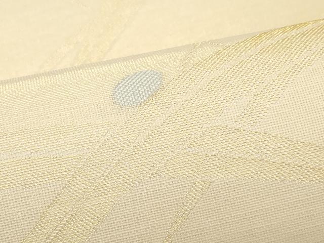 平和屋着物*夏物 六通柄袋帯 露芝文 金糸 正絹 逸品 未使用 CABJ8818rv