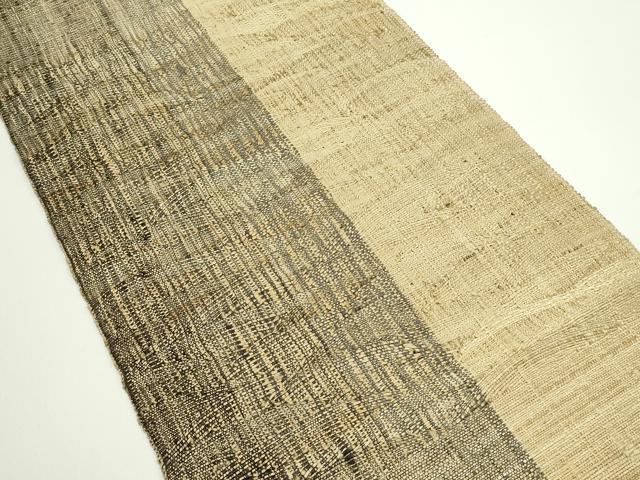 平和屋着物*夏物 八寸名古屋帯 間道 正絹 逸品 CABJ8861rv