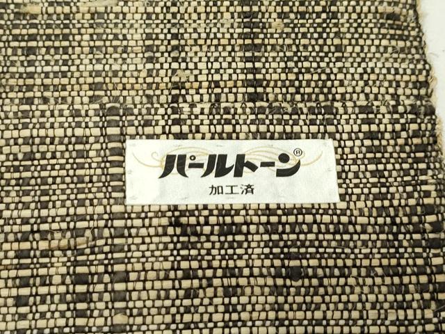 平和屋着物*夏物 八寸名古屋帯 間道 正絹 逸品 CABJ8861rv