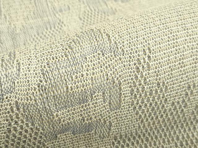 平和屋着物*夏物 八寸名古屋帯 抽象文 正絹 逸品 CABJ8864rv