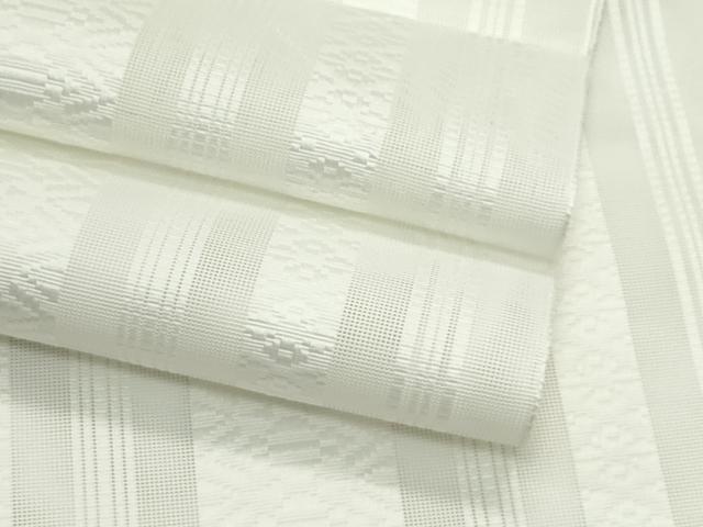 平和屋着物*夏物 八寸名古屋帯 博多織 紗献上 生成り色 CABJ8928rv