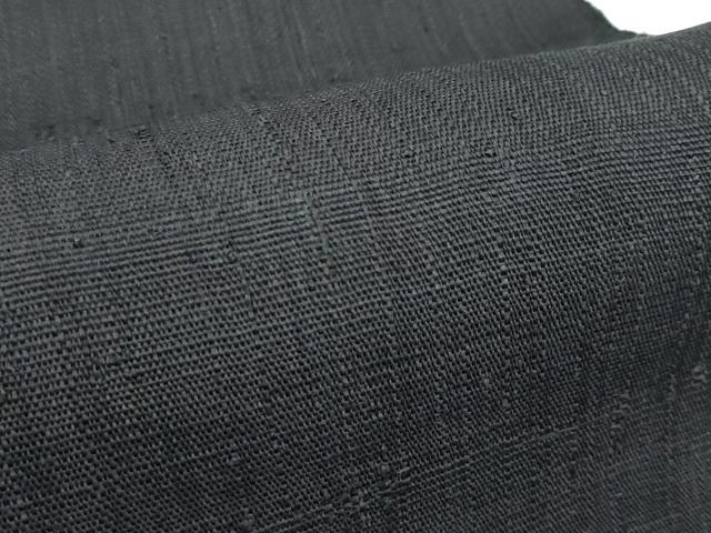 平和屋着物*夏物 八寸名古屋帯 黒紅色 逸品 CABJ8999rv