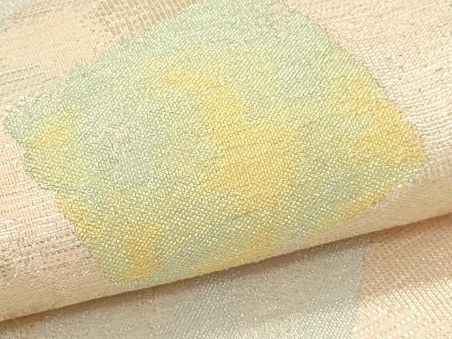平和屋着物*夏物 西陣 川島織物 六通柄袋帯 破れ切箔文 金銀糸 CABJ9012rv
