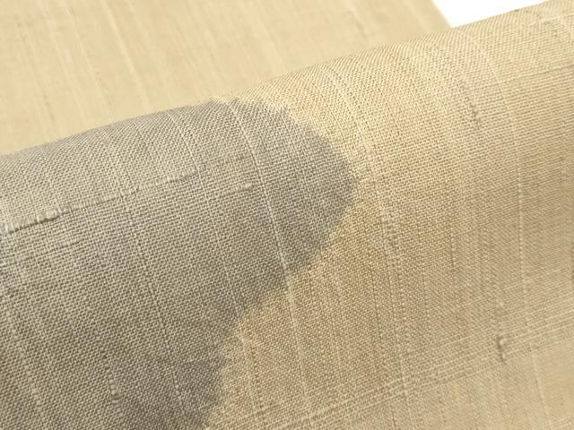 平和屋着物*夏物 九寸名古屋帯 生紬 絞り 流水文 正絹 逸品 CABJ9032rv
