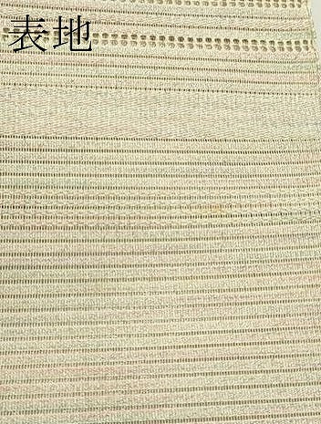 平和屋着物*夏物 八寸名古屋帯 絽綴れ 横段文 銀糸 正絹 逸品 CABJ9051rv