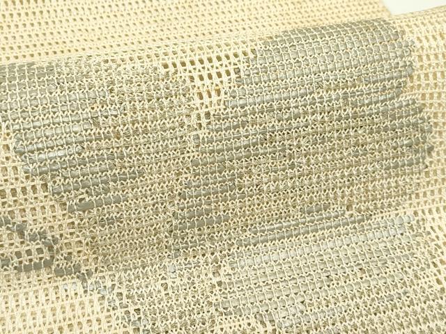 平和屋着物*夏物 八寸名古屋帯 流水舞蝶文 正絹 逸品 CABJ9095rv