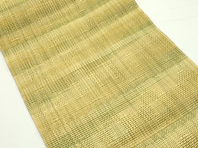平和屋着物*夏物 八寸名古屋帯 霞文 正絹 逸品 CABJ9126rv