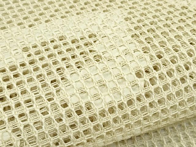 平和屋着物*夏物 八寸名古屋帯 羅 抽象文 正絹 逸品 CABJ9153rv