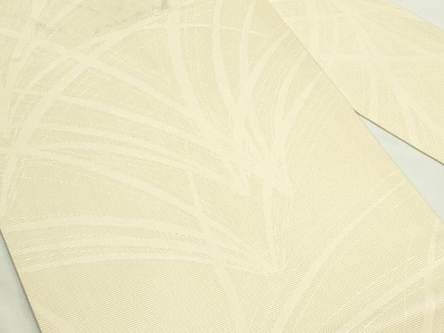 平和屋着物*夏物 九寸名古屋帯 草木文 砥粉色 正絹 逸品 CABJ9174rv