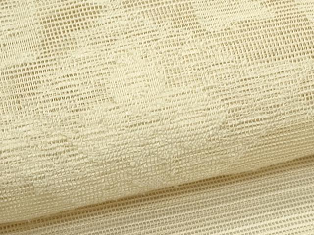 平和屋着物*夏物 八寸名古屋帯 市松花文 正絹 逸品 CABJ9184rv