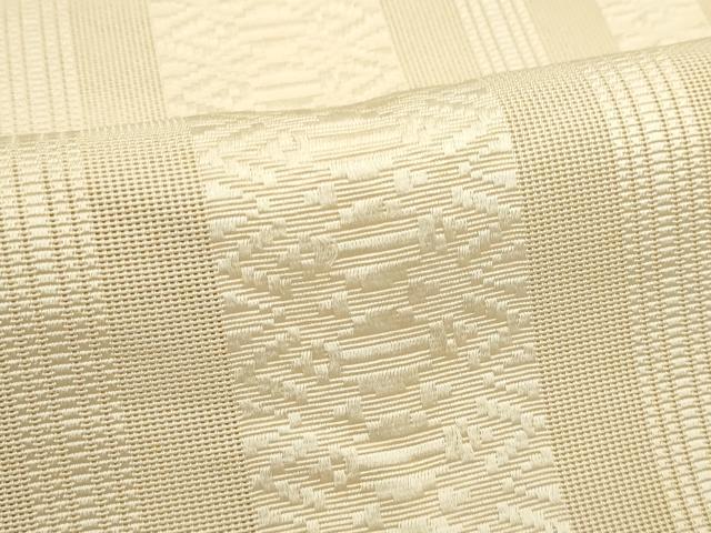 平和屋着物*夏物 本場筑前博多織 つけ帯 紗献上 砥粉色 正絹 逸品 CABJ9193rv
