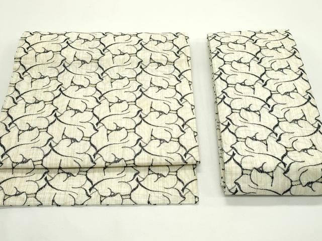 平和屋着物*夏物 つけ帯 葉尽くし CABJ9196rv