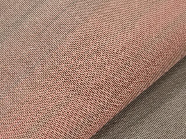 平和屋着物●爪掻き本綴れ 八寸名古屋帯 霞文 名古屋仕立て 正絹 逸品 CABJ9286dy