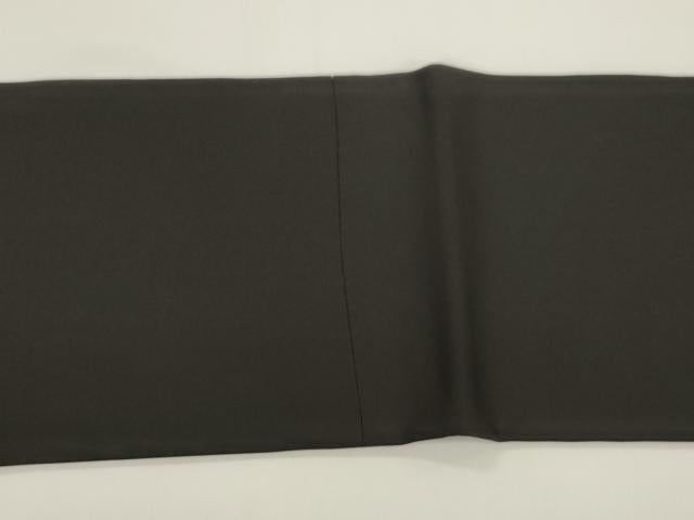 平和屋着物●塩瀬 つけ帯 的 矢 黒地 金銀糸 正絹 逸品 CABJ9423dy