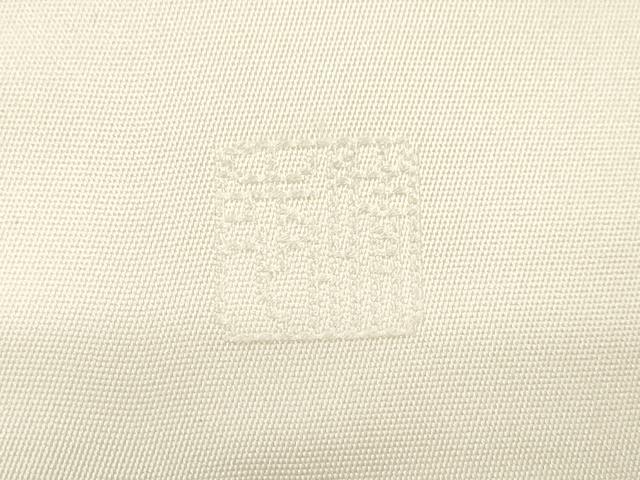 平和屋着物●つけ帯 唐織 作家物 菱文 正絹 逸品 CABJ9424dy