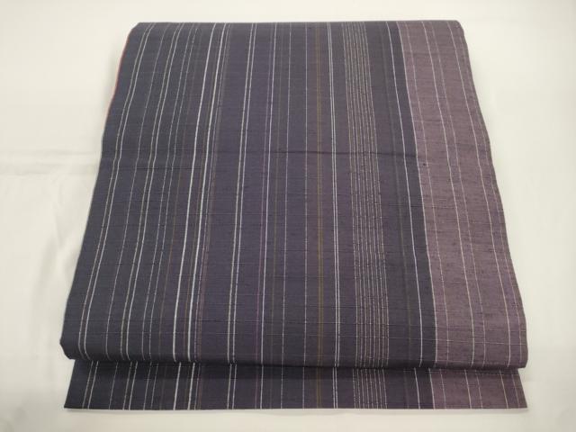 平和屋着物●両面 つけ帯 絞り 草花文 正絹 逸品 CABJ9428dy