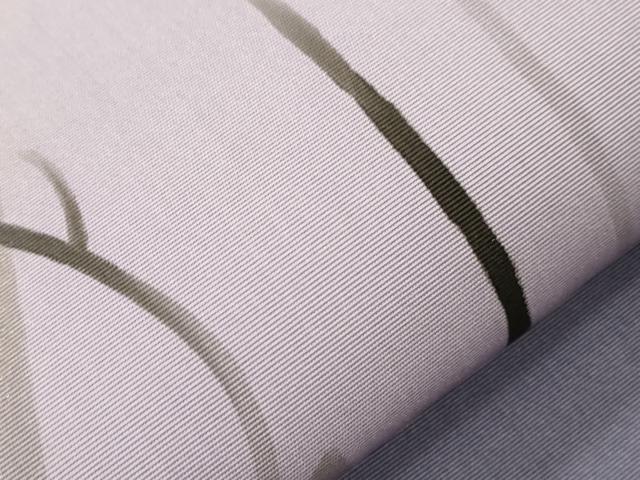 平和屋着物●塩瀬 九寸開き名古屋帯 手描き 草花文 金彩 正絹 逸品 CABJ9493dy