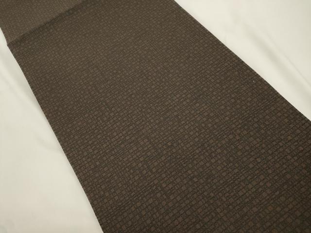 平和屋着物●両面 六通柄袋帯 草花文 金糸 正絹 逸品 未使用 CABJ9537dy