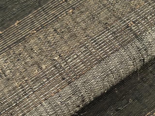 平和屋着物*夏物 八寸名古屋帯 紬地 横段文 正絹 逸品 CABJ9552dy