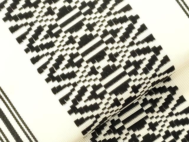 平和屋着物●本場筑前博多織 全通柄袋帯 献上 証紙付き 正絹 逸品 CABJ9569dy