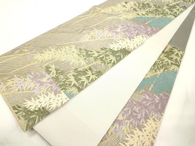 平和屋着物●袋帯 螺鈿 宇羅々 金糸 正絹 逸品 CABJ9586dy