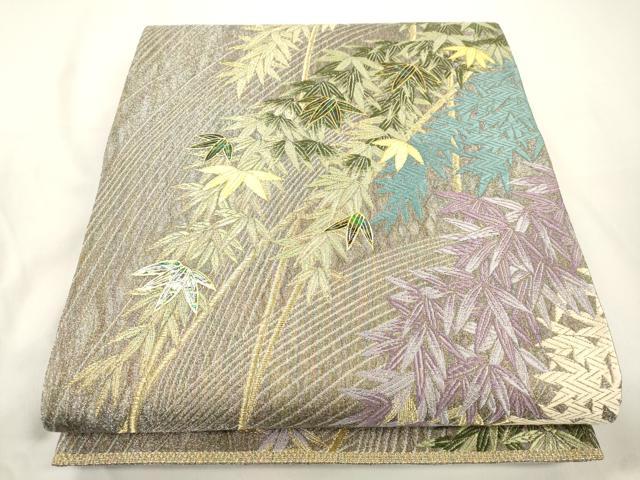 平和屋着物●袋帯 螺鈿 宇羅々 金糸 正絹 逸品 CABJ9586dy