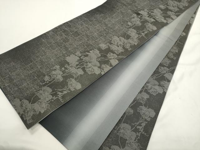 平和屋着物●両面 全通柄袋帯 舞桜文 正絹 逸品 CABJ9589dy