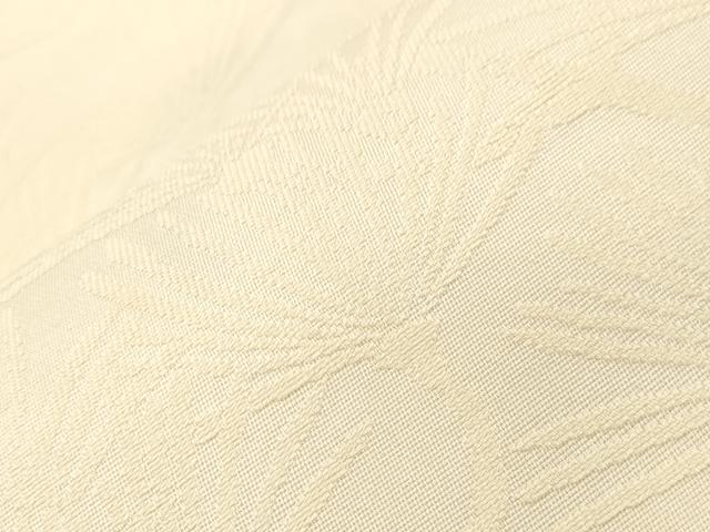 平和屋着物●両面 六通柄袋帯 唐織 雪輪花文 銀糸 正絹 逸品 CABJ9593dy