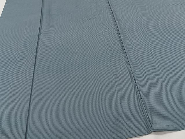 平和屋着物*夏物 色無地 絽 藍鼠色 正絹 逸品 CABJ9610xi