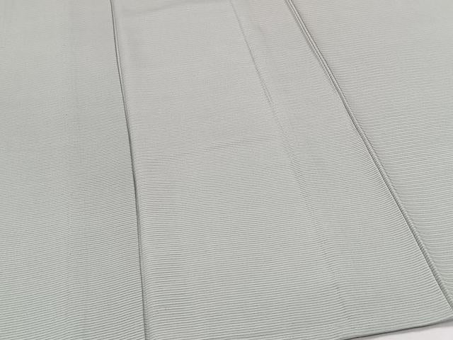 平和屋着物*夏物 色無地 絽 柳鼠色 正絹 逸品 未使用 CABJ9611xi