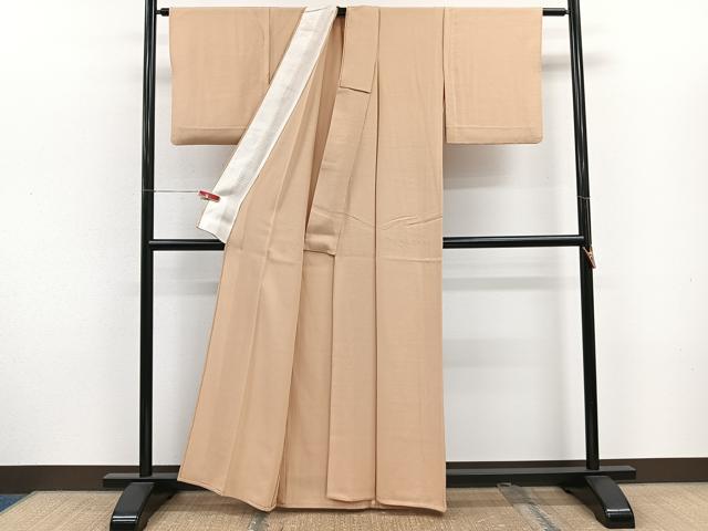 平和屋着物*夏物 色無地 絽 伽羅色 正絹 逸品 CABJ9612xi