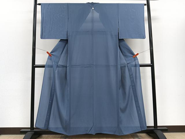 平和屋着物*夏物 色無地 絽 薄縹色 正絹 逸品 CABJ9614xi