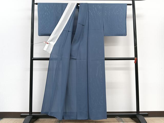 平和屋着物*夏物 色無地 絽 薄縹色 正絹 逸品 CABJ9614xi